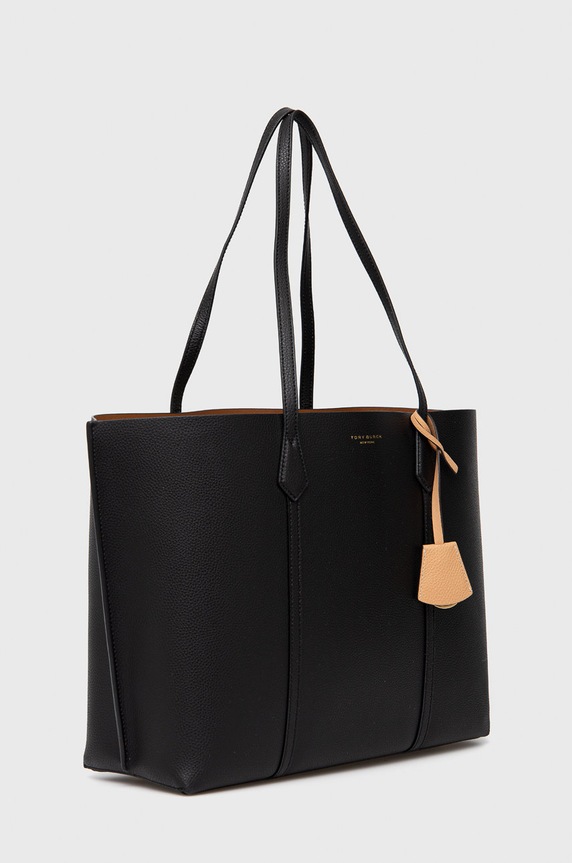 Kožená kabelka Tory Burch Perry Triple-Compartment 81932.001 černá SS22