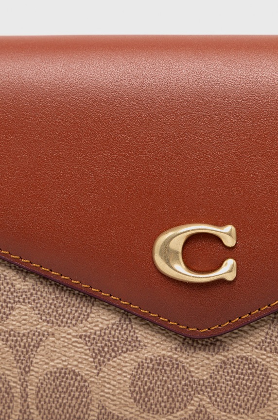 Coach torebka skórzana C8442 Wyn Crossbody C8442 brązowy SS22
