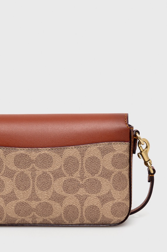 Coach torebka skórzana C8442 Wyn Crossbody brązowy C8442