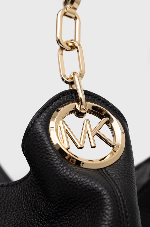 MICHAEL Michael Kors torebka skórzana 30T9G0LE3L czarny 30T9G0LE3L