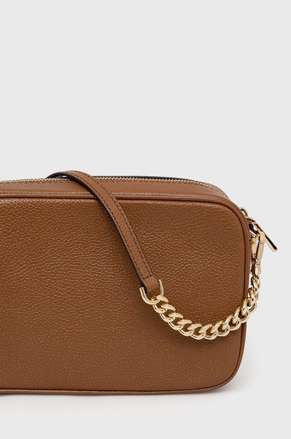 Akcesoria MICHAEL Michael Kors torebka skórzana 32F7GGNM8L 32F7GGNM8L brązowy