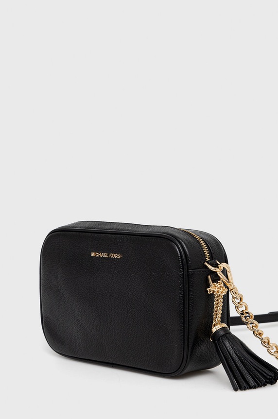 Δερμάτινη τσάντα MICHAEL Michael Kors 32F7GGNM8L μαύρο SS26