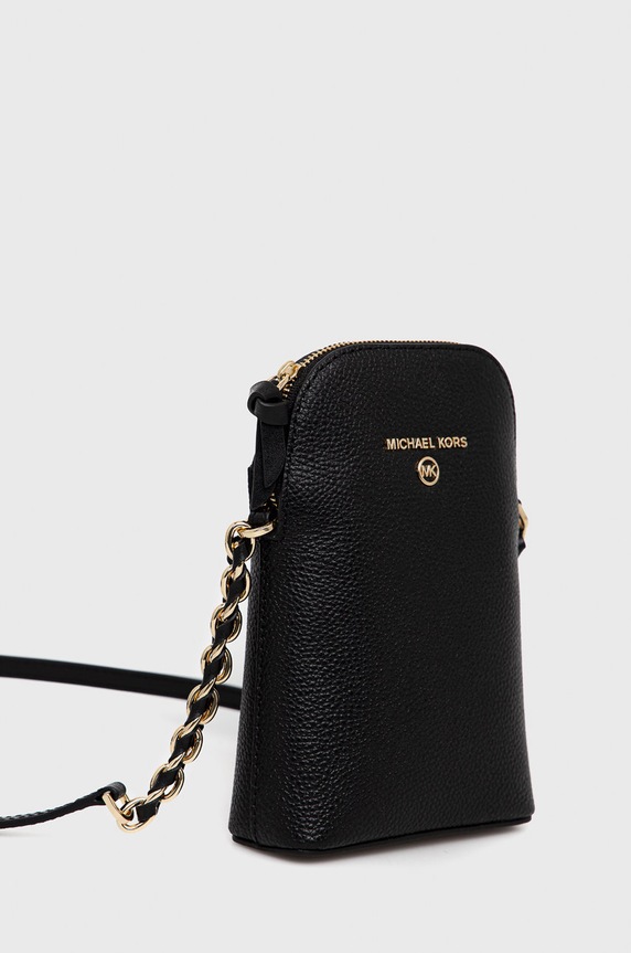MICHAEL Michael Kors bőr telefontok 32T0GT9C1L fekete SS22