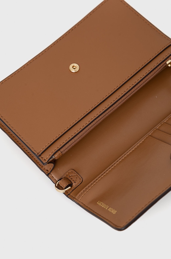 Δερμάτινη τσάντα MICHAEL Michael Kors 32S1GT9C2B καφέ