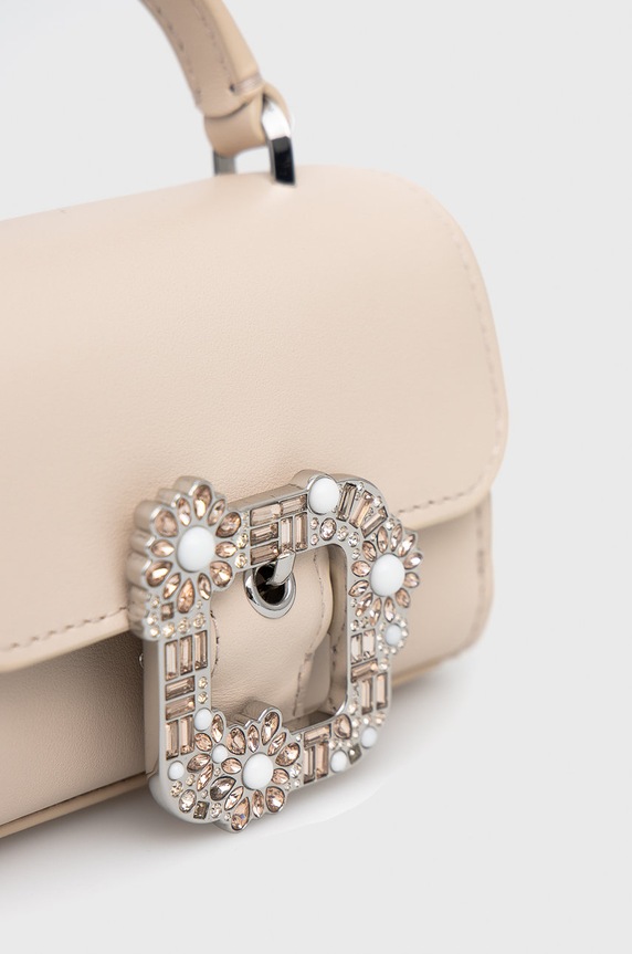 Kate Spade torebka skórzana K6643 beżowy SS22