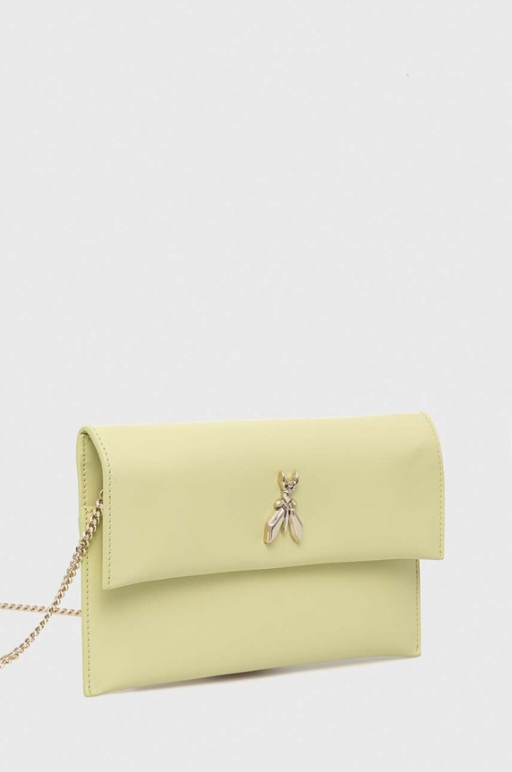 Patrizia Pepe clutch γυναικεία δερμάτινη CB5460.L011 πράσινο AA00