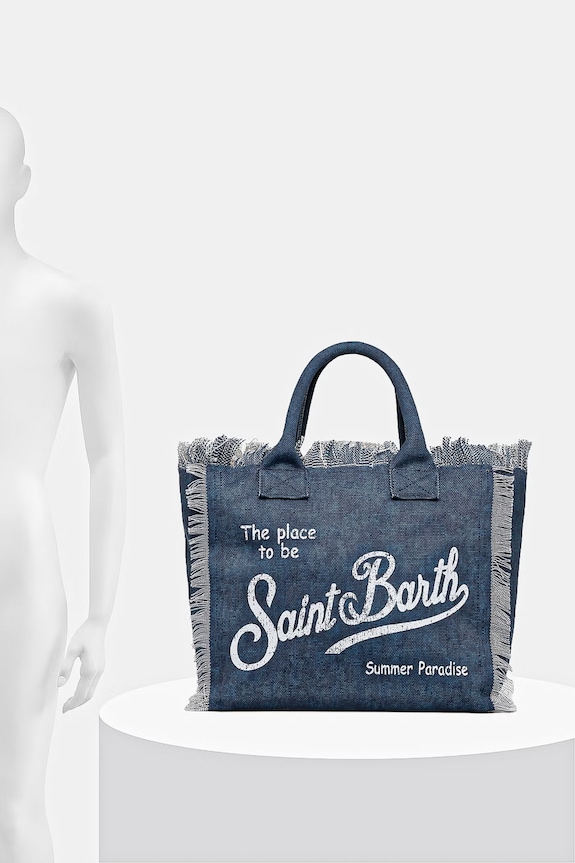 MC2 Saint Barth tote torba ženska VANI001 mornarsko modra