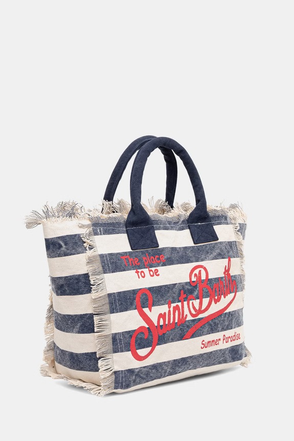 MC2 Saint Barth tote Γυναικεία VANI001 σκούρο μπλε AA00
