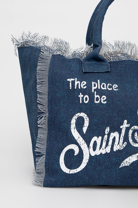 MC2 Saint Barth τσαντάκι tote γυναικείο μπλε VANI001