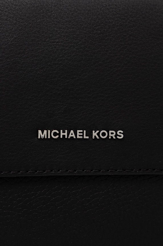 Kožená taška Michael Kors 33S0LHDC5L čierna SS22