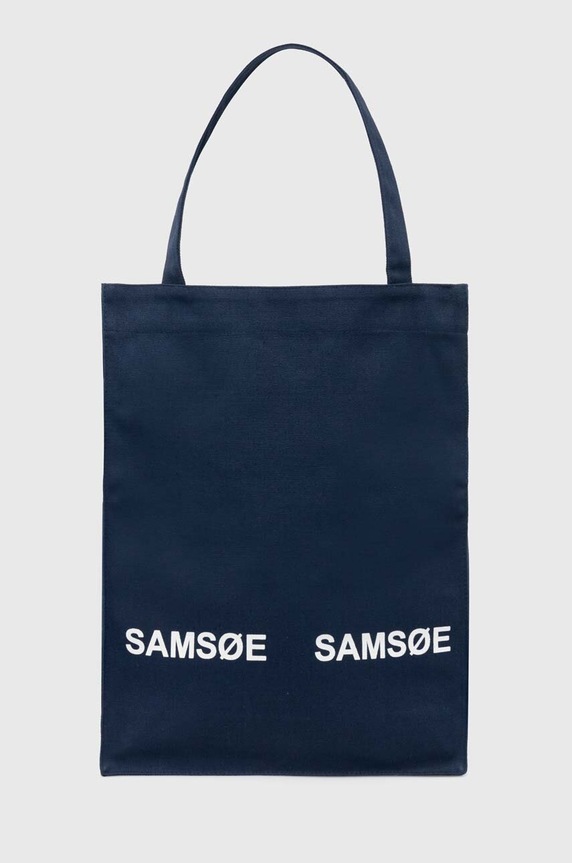 Samsoe Samsoe torebka Luca wzorzyste granatowy UNI214000