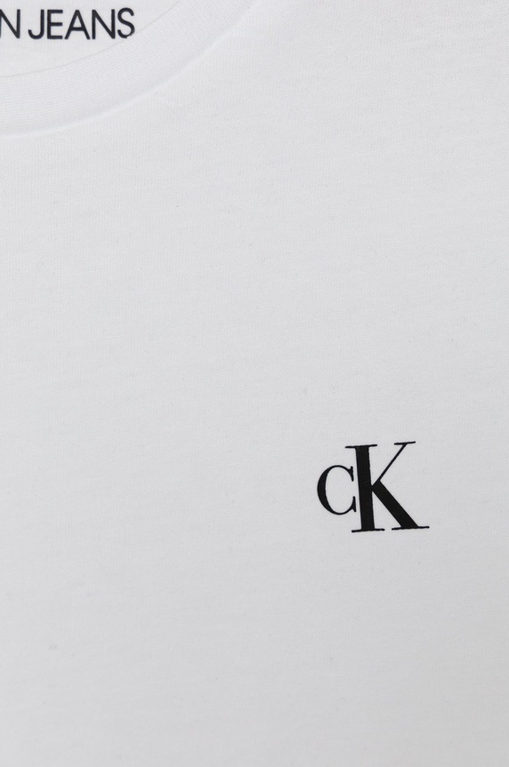 Calvin Klein Jeans gyerek pamut póló IB0IB01093.PPYY