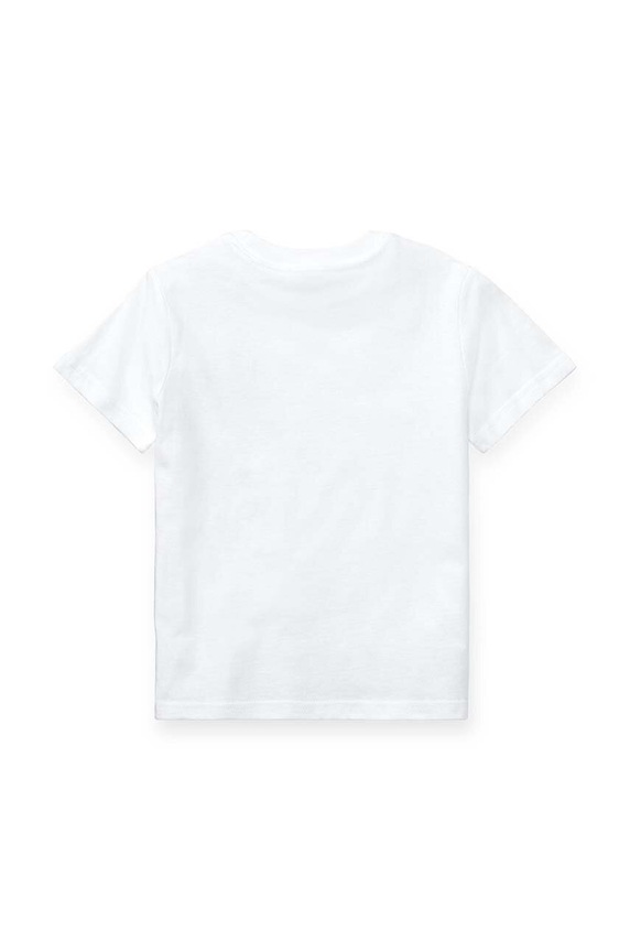 Detské bavlnené tričko Polo Ralph Lauren 322832904035 biela AA00