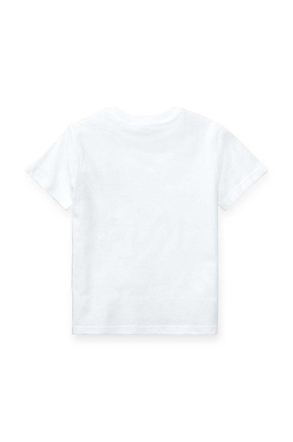 Detské bavlnené tričko Polo Ralph Lauren 322832904035 biela AA00