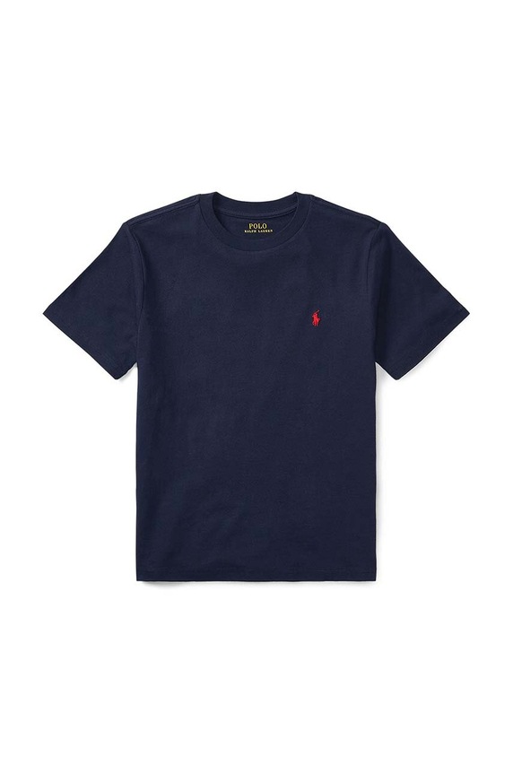 Polo Ralph Lauren gyerek pamut póló 323832904037 sötétkék SS22