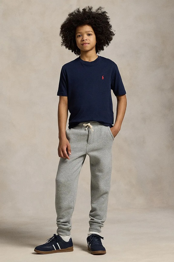 Polo Ralph Lauren gyerek pamut póló 323832904037 sötétkék