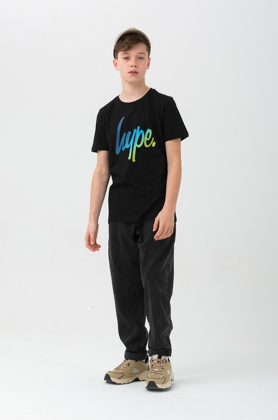 Dětské bavlněné tričko Hype ZVLR.018 černá SS22