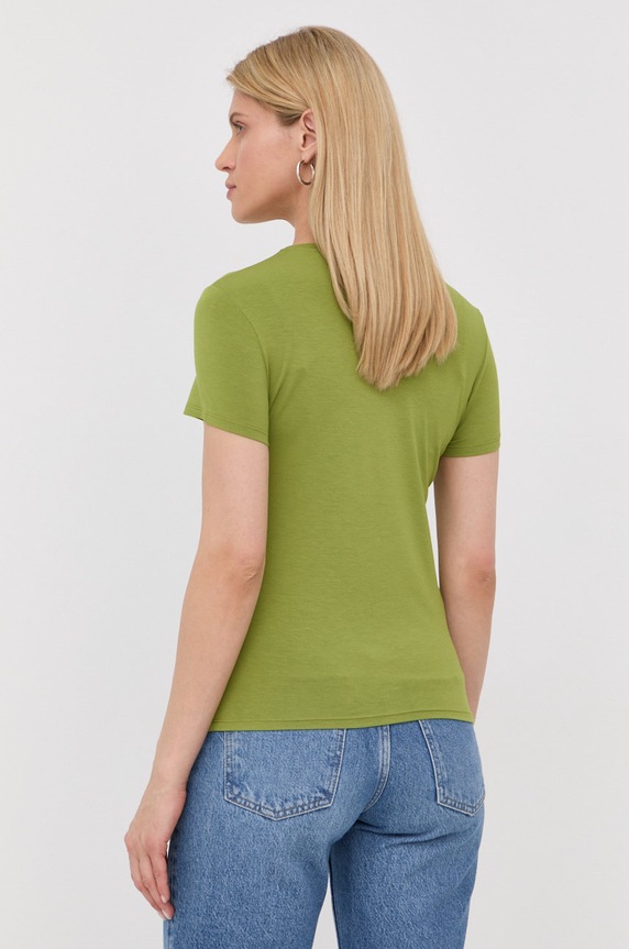 Patrizia Pepe t-shirt 8M1419.J013 zielony SS22