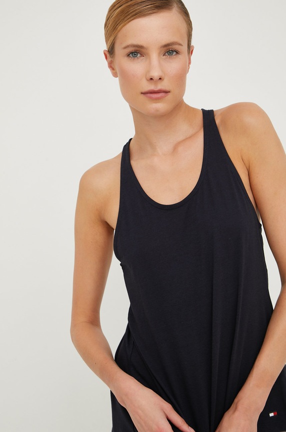 Top Tommy Hilfiger mornarsko plava UW0UW03472.PPYY