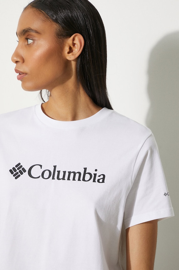 Columbia cotton t-shirt 1930051 white