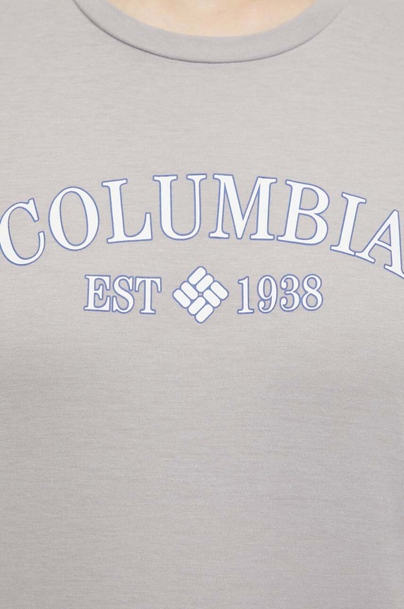 Columbia t-shirt Trek 1992134 szürke