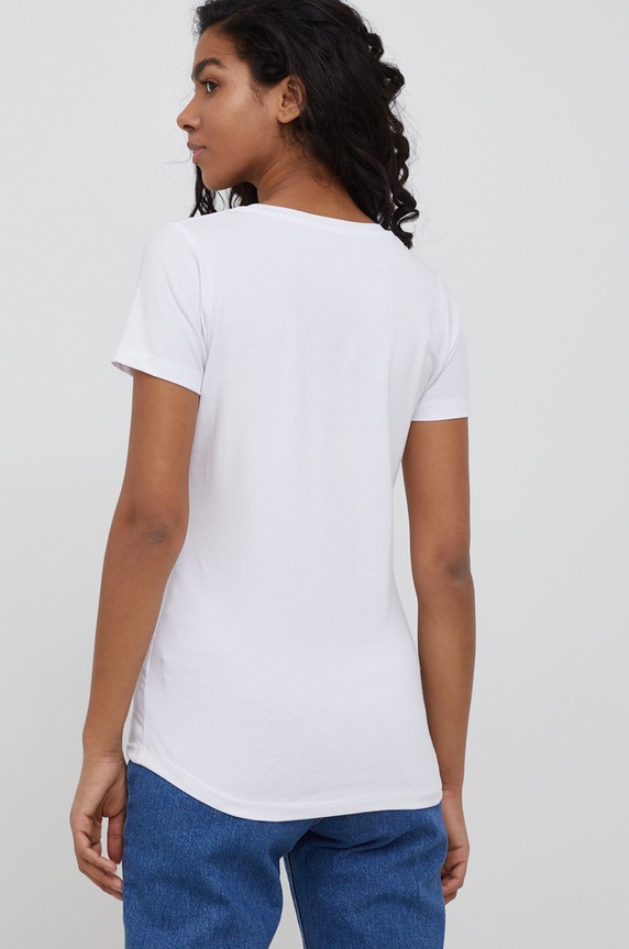 Ruházat Pepe Jeans t-shirt New Virginia Ss N PL505202.800 fehér