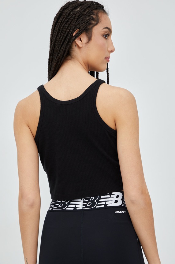 Odzież Superdry top bawełniany W6011296A.02A czarny