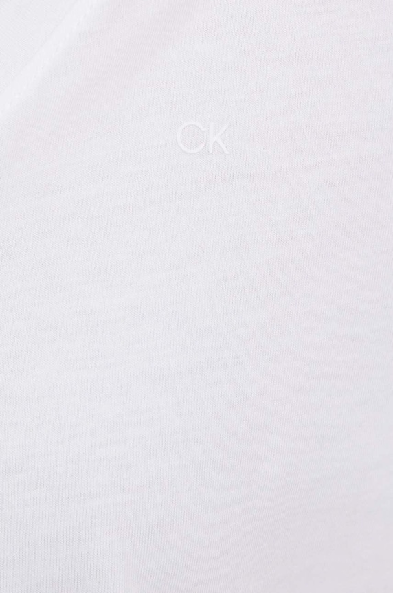 Calvin Klein t-shirt bawełniany K20K204357.PPYY biały