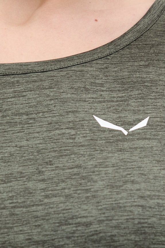 Salewa t-shirt sportowy Puez Melange 00.0000026538 zielony
