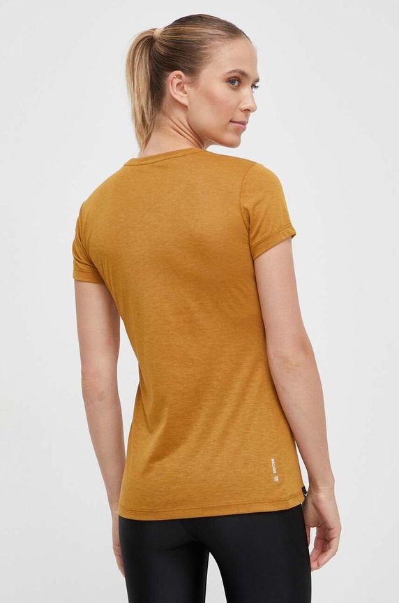 Ruházat Salewa sportos póló Solidlogo 00.0000027019 barna