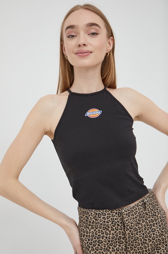 Top Dickies slim čierna DK0A4XNPBLK