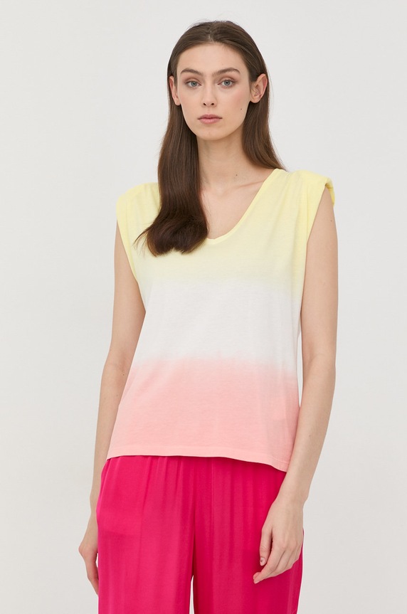 Morgan t-shirt wzorzyste multicolor 221.DYE