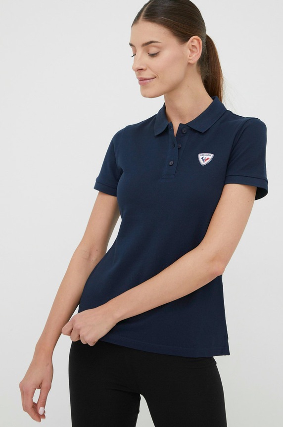 Rossignol t-shirt bawełniany RLKWY02 granatowy SS24
