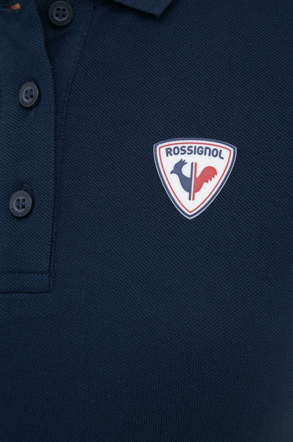 Rossignol t-shirt bawełniany RLKWY02 granatowy
