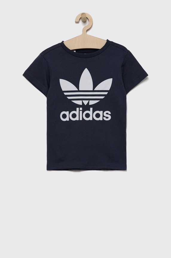 adidas Originals gyerek pamut póló HC9601 pamut sötétkék HC9601