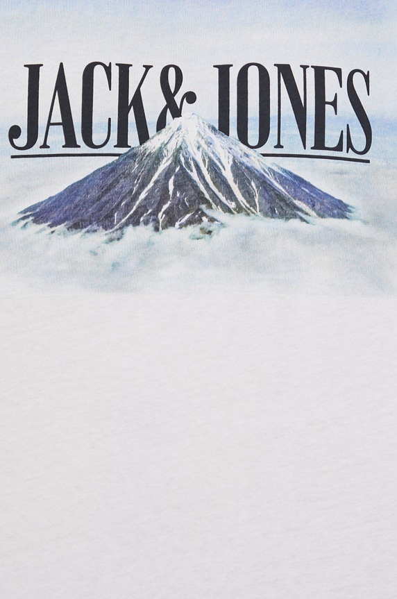 Pamučna majica Jack & Jones 12200159 bijela