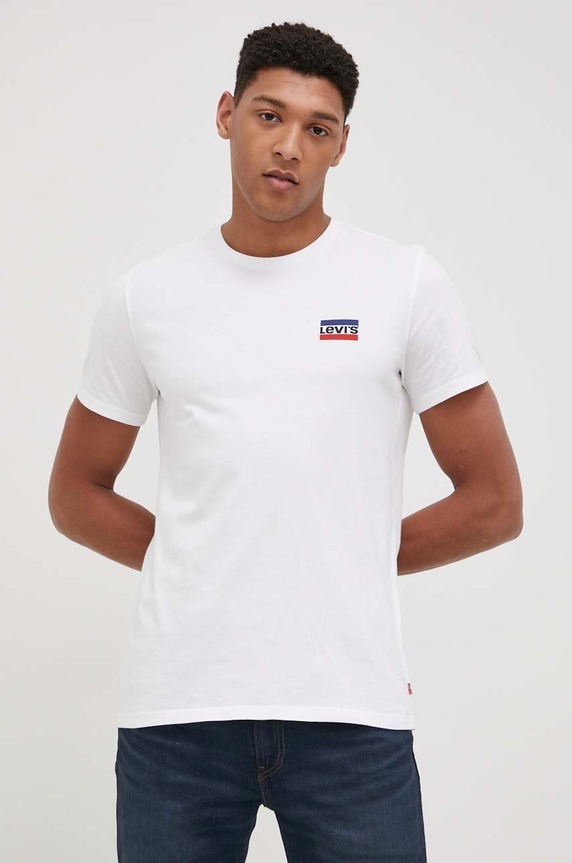Levi's t-shirt bawełniany (2-pack) bawełna multicolor 79681.0015