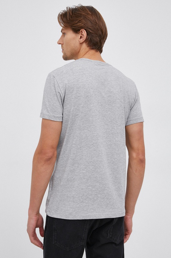 Oblečenie Tričko Pepe Jeans Original Stretch PM508210.933 sivá