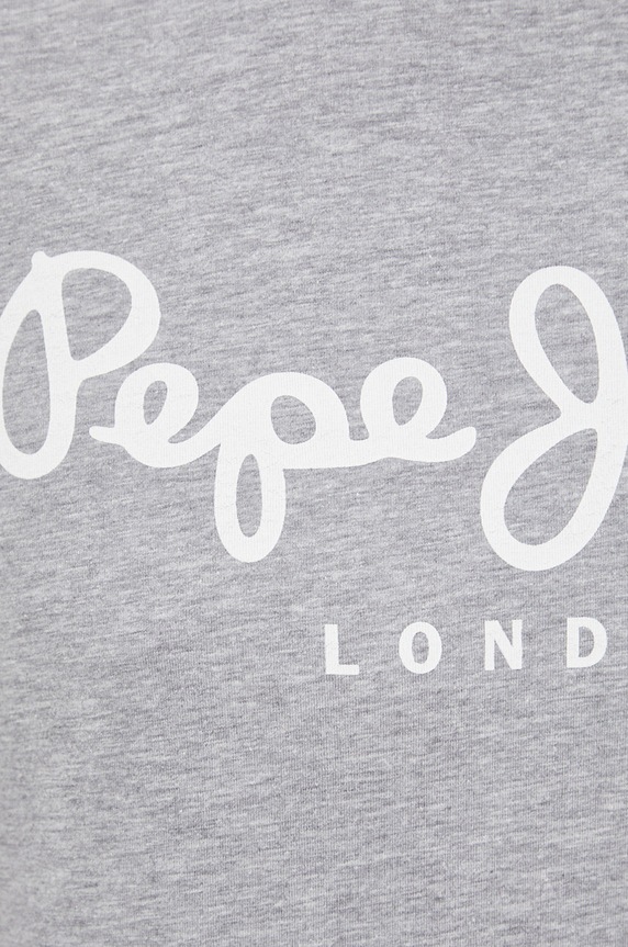 Tričko Pepe Jeans Original Stretch PM508210.933 sivá