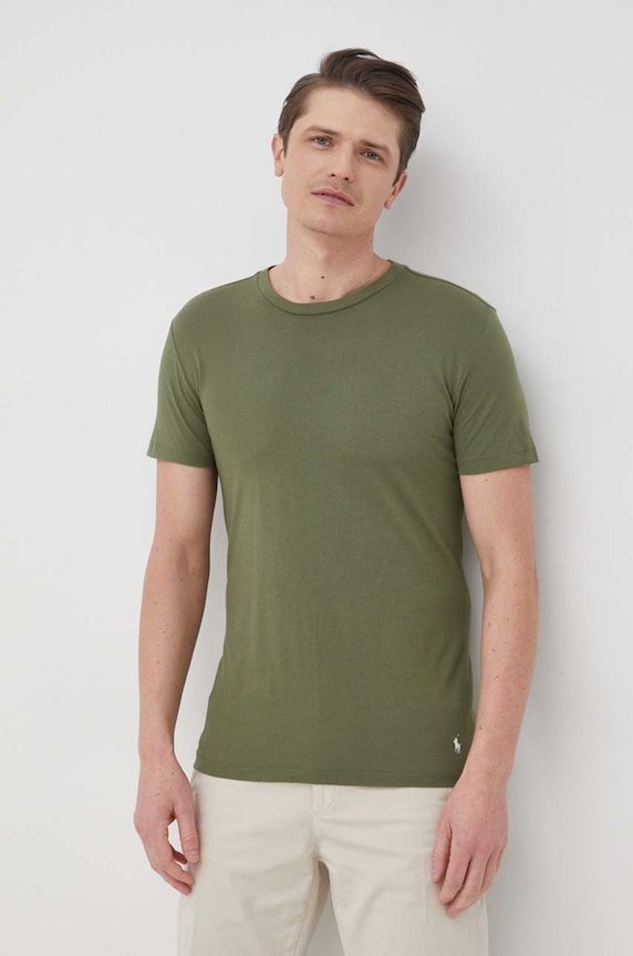 Polo Ralph Lauren t-shirt bawełniany (3-pack) 714830304013 bawełna multicolor 714830304013