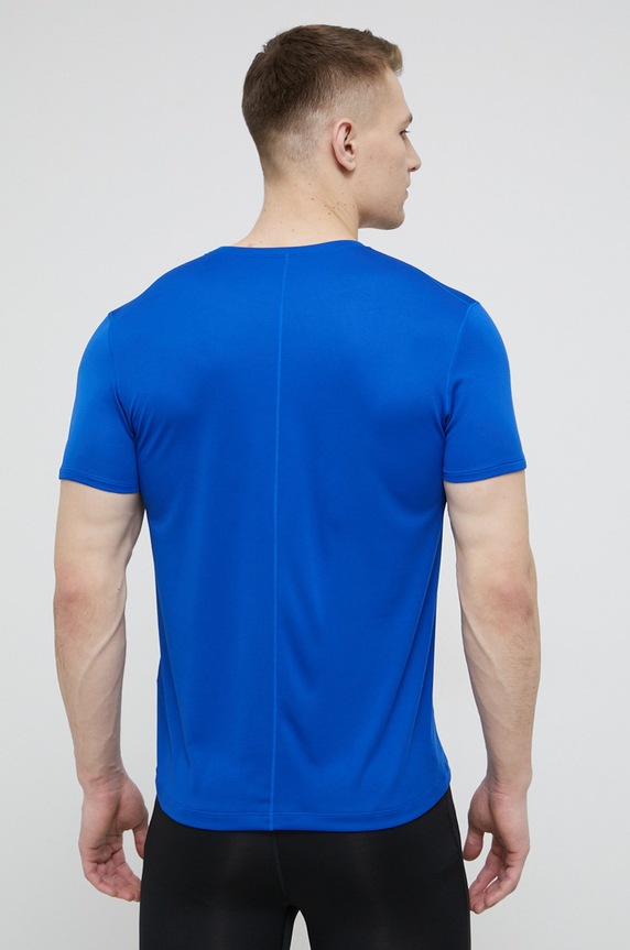 Odzież Asics t-shirt do biegania 2011C341.400 niebieski
