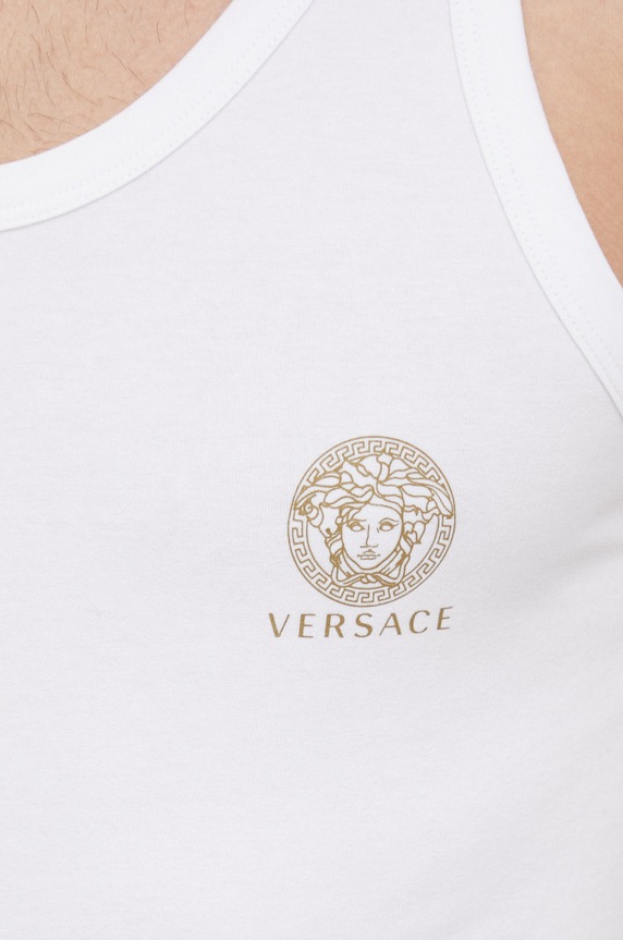 Versace t-shirt AUU01012 biały