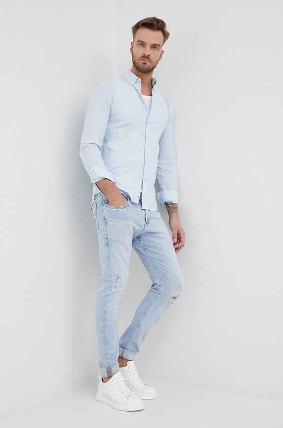 Versace tricou AU04022 alb AA00