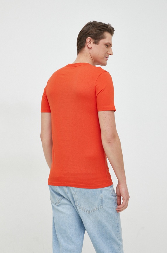 Odzież BOSS t-shirt bawełniany BOSS ORANGE 50472584 pomarańczowy