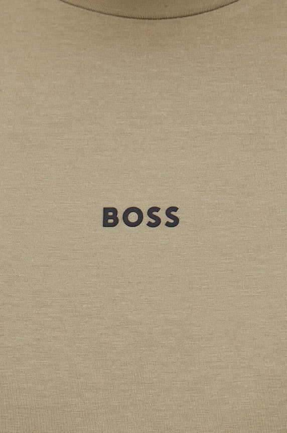BOSS Orange t-shirt ανδρικό με βαμβάκι TChup 50473278 πράσινο