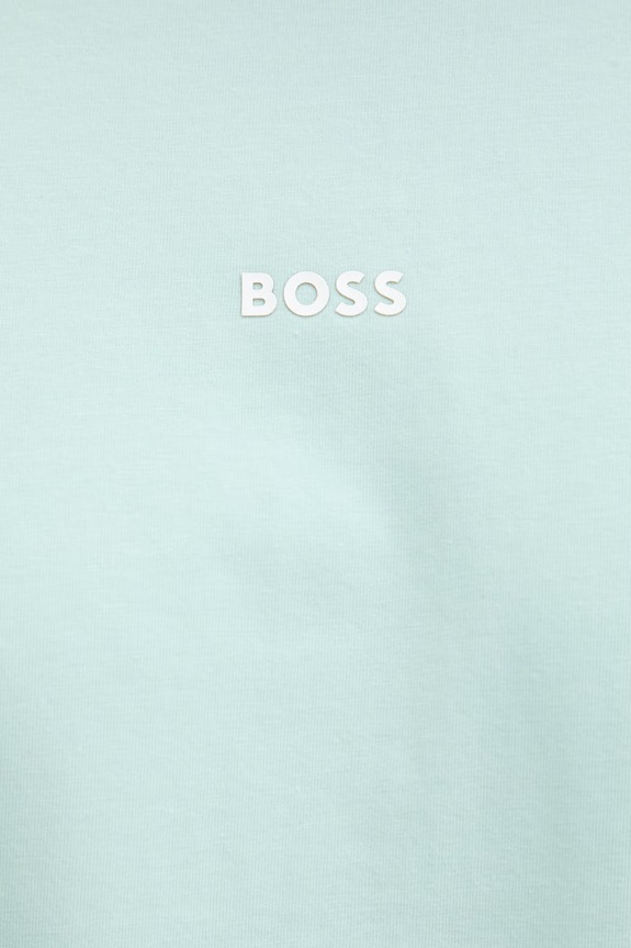 BOSS Orange T-shirt ανδρικό με βαμβάκι TChup 50473278 τιρκουάζ