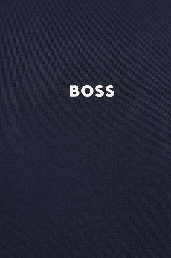 BOSS Orange t-shirt ανδρικό με βαμβάκι TChup σκούρο μπλε 50473278