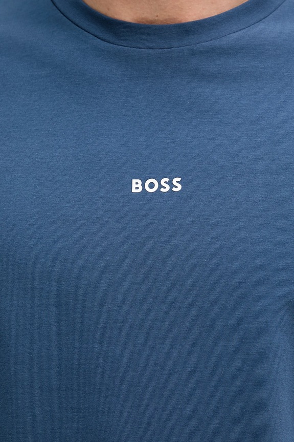 BOSS Orange tričko pánske s bavlnou TChup tmavomodrá 50473278