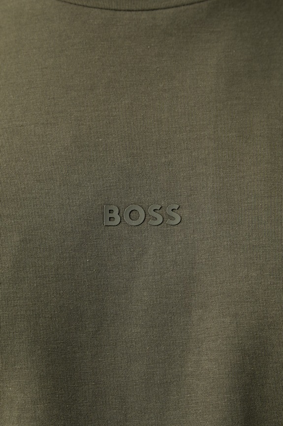 BOSS Orange tricou bărbătesc cu bumbac TChup 50473278 verde