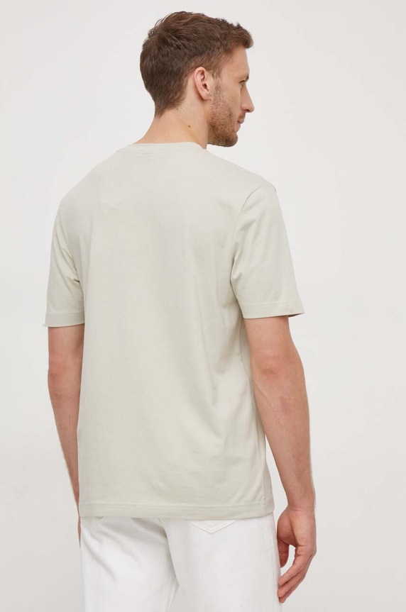 Ρούχα BOSS Orange t-shirt ανδρικό με βαμβάκι TChup 50473278 πράσινο